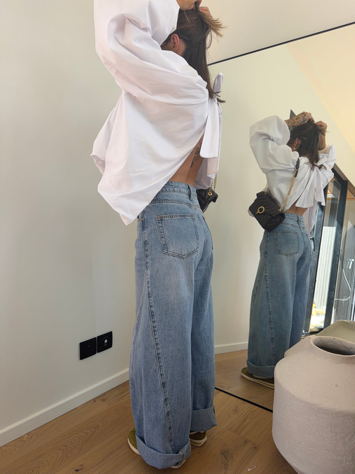 Jeans à coutures en V - Jude