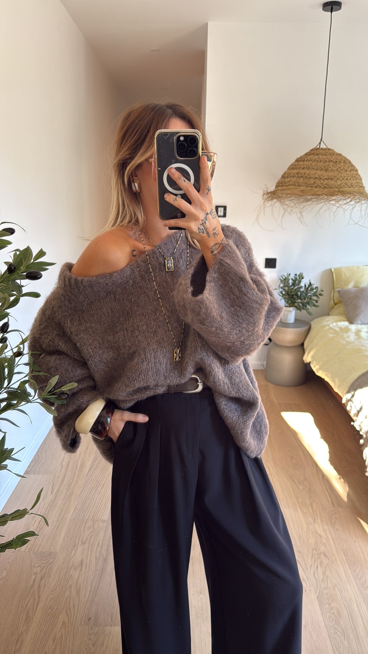 Pull Marlon - taupe