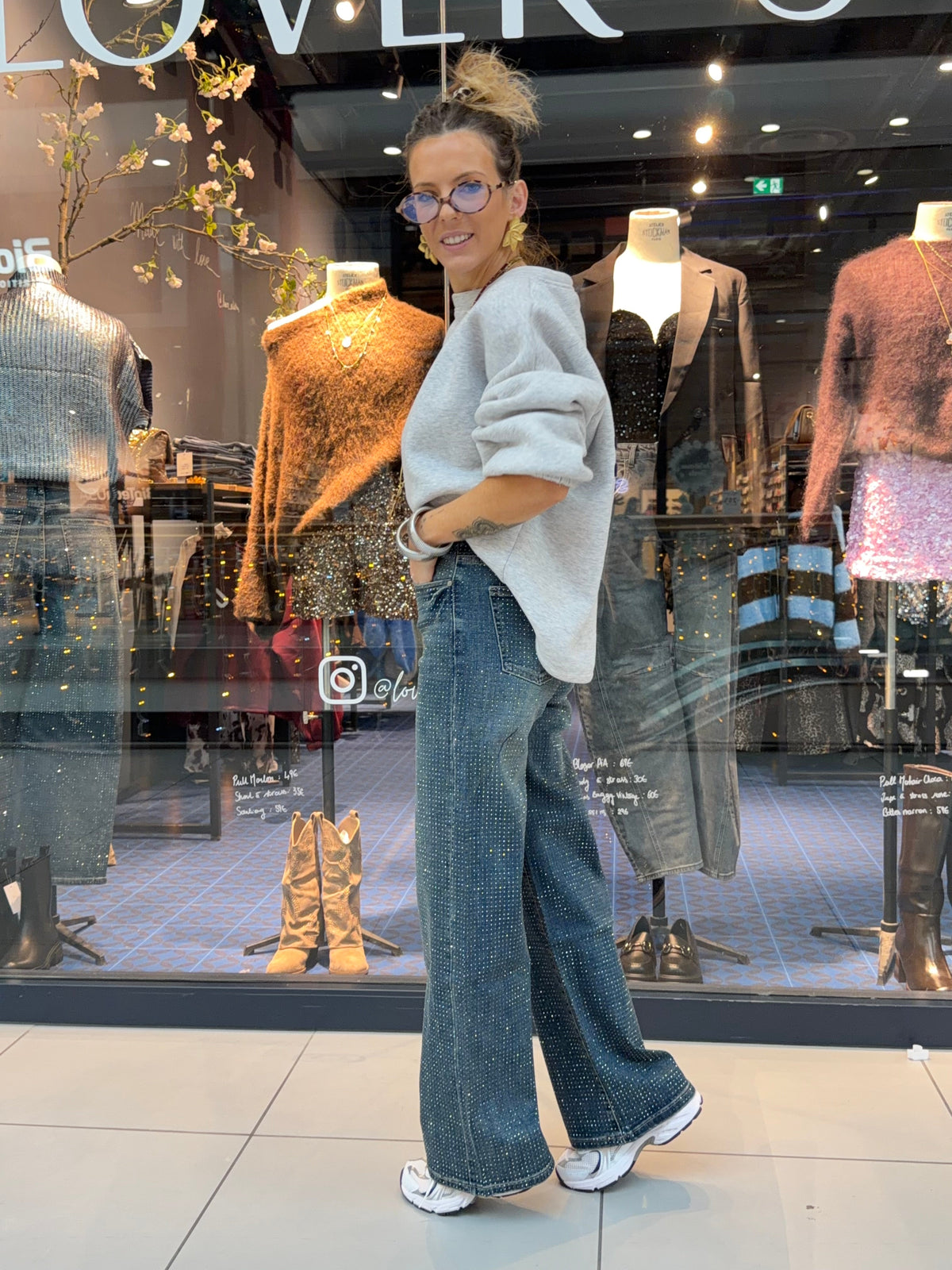 Jeans à strass - Lily