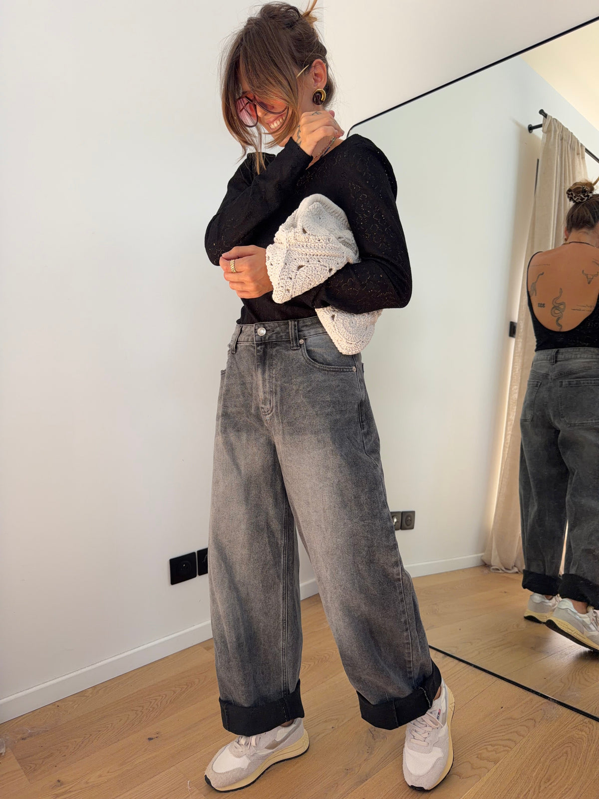 Jeans Monica - gris