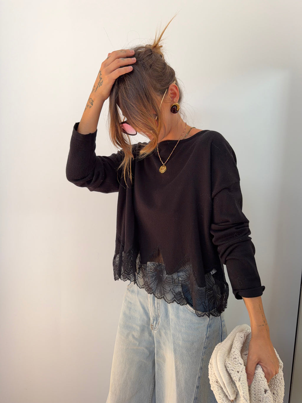 Pull Doha - noir