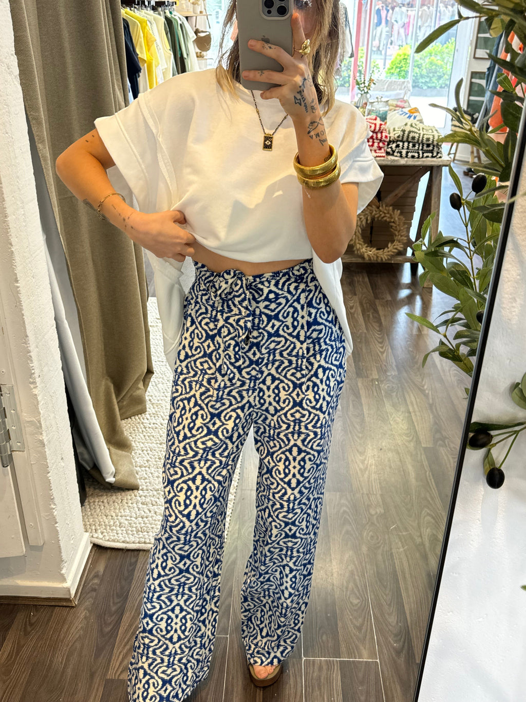 Pantalon fluide - terra