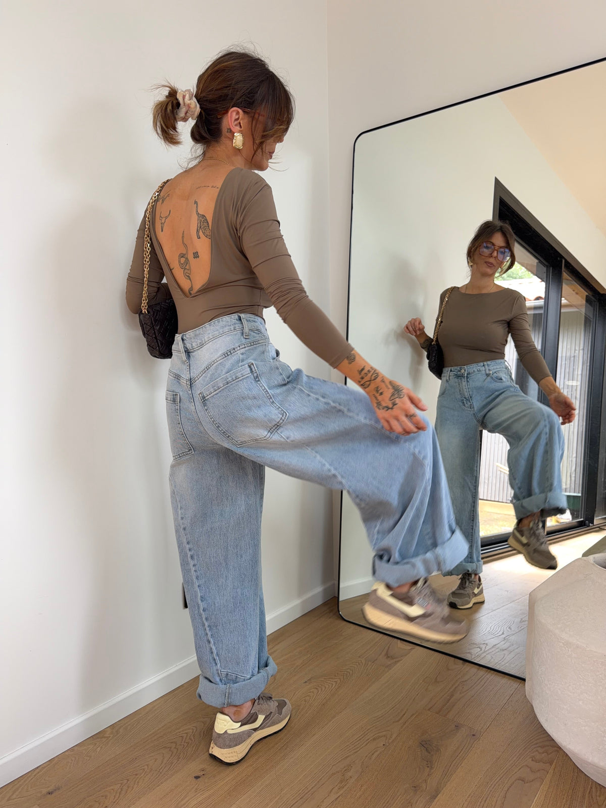 Jeans clair couture - Andy