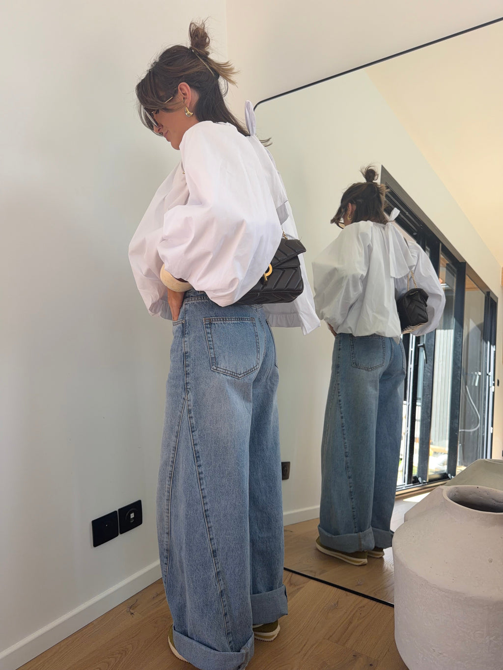 Jeans à coutures en V - Jude