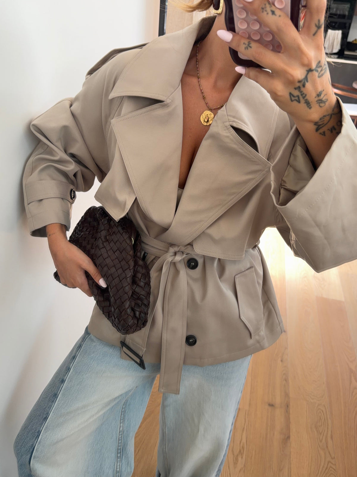 Trench beige
