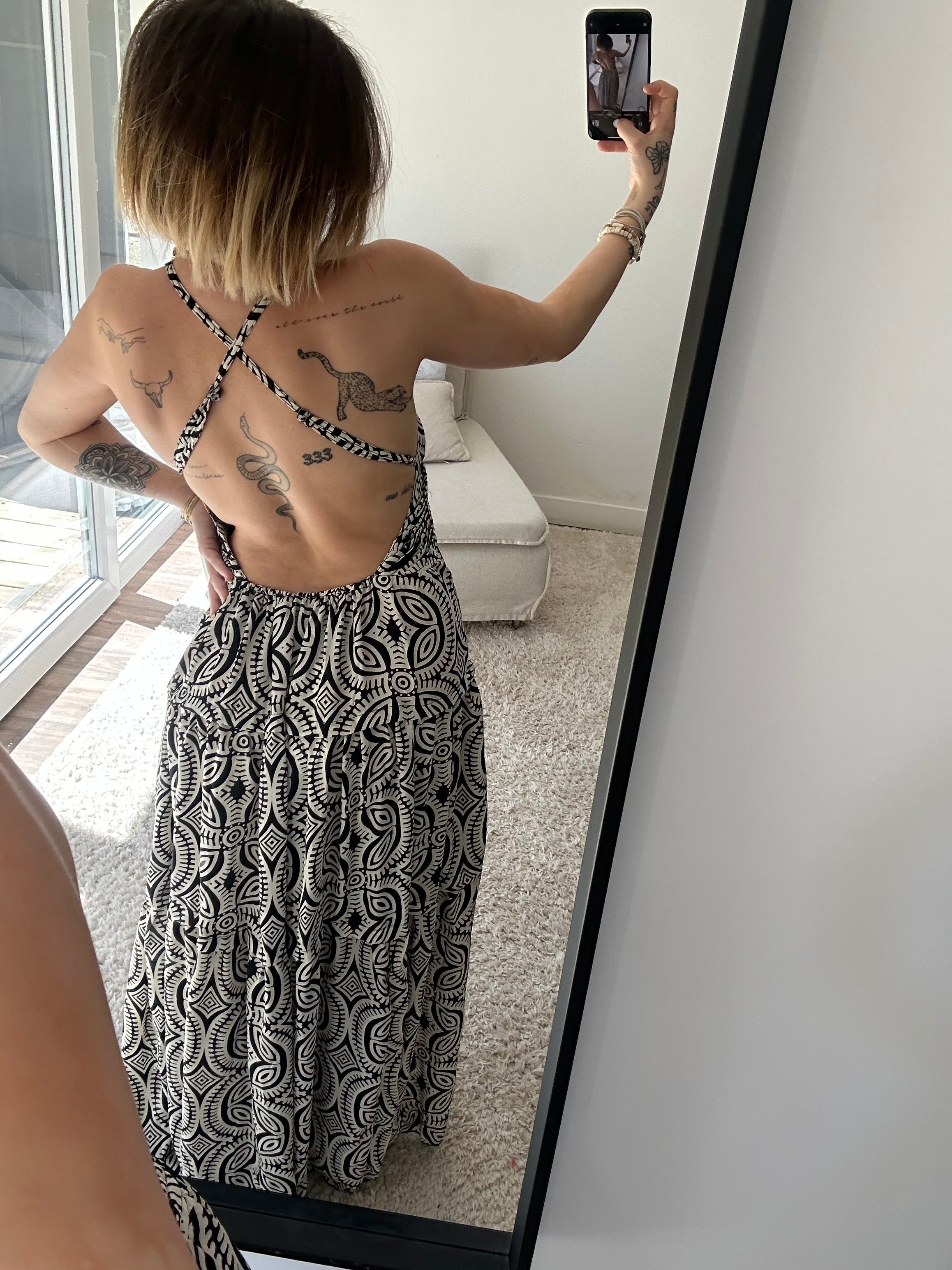 ROBE DOS NU - NOLYNE