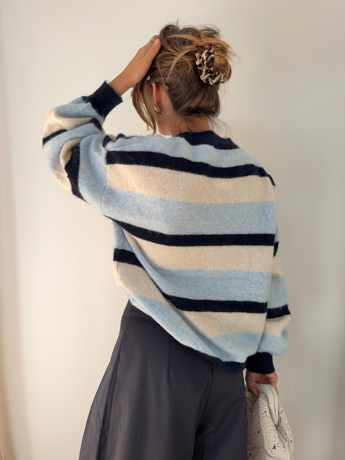 Pull Palma - rayé bleu