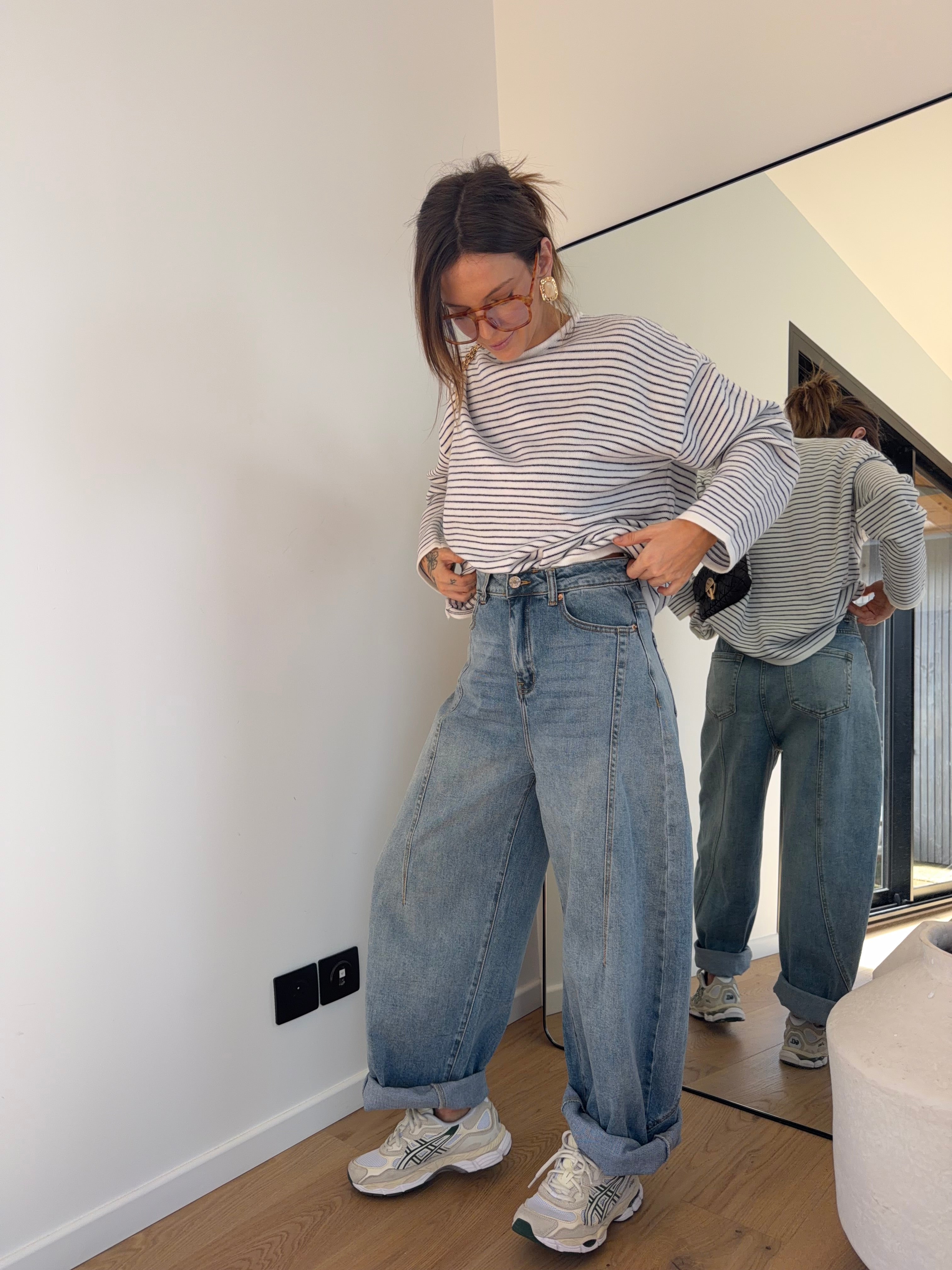 Jeans à coutures - Alma