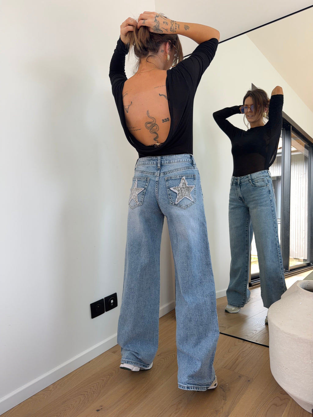 Jeans Isis - bleu