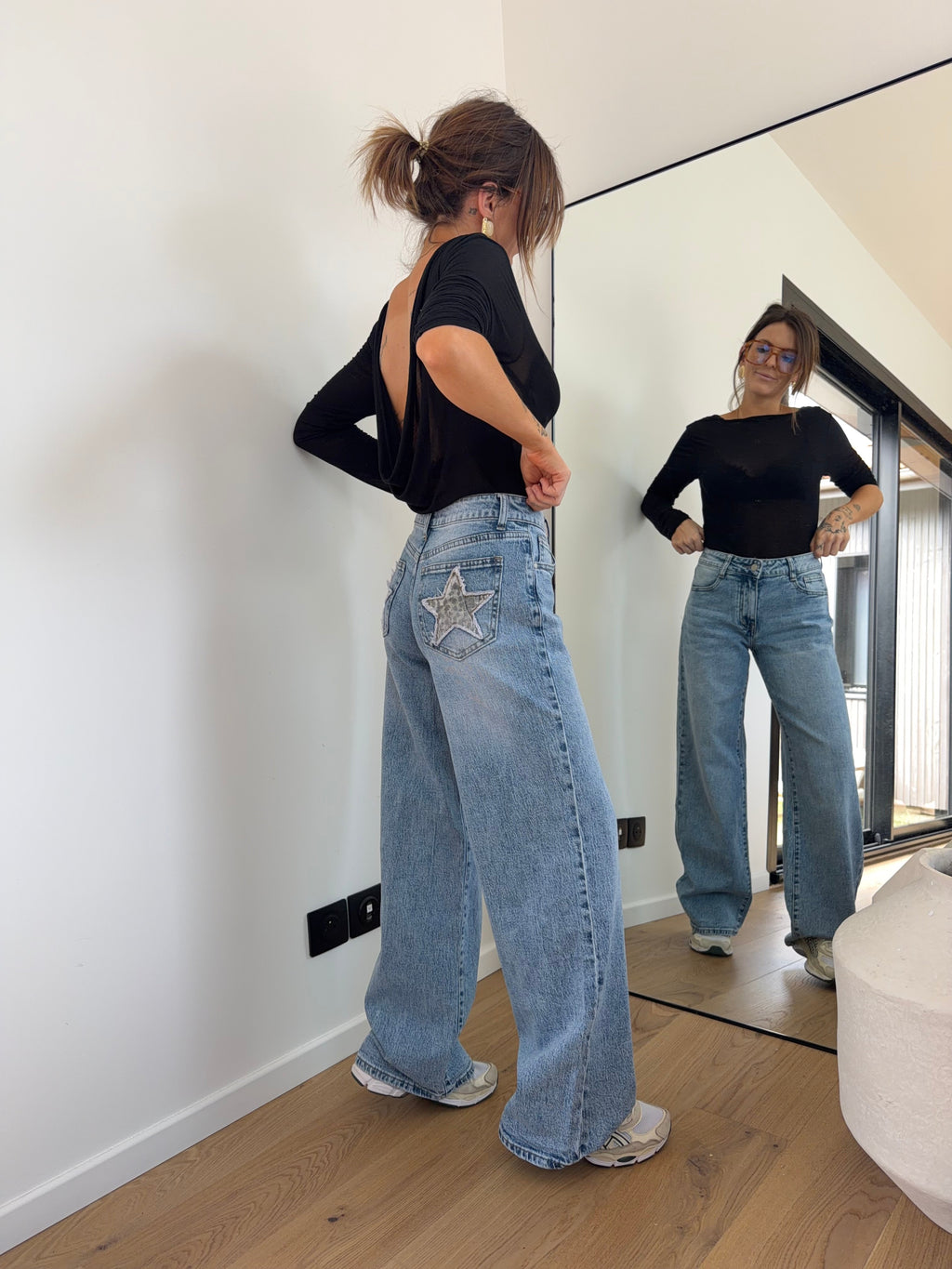 Jeans Isis - bleu