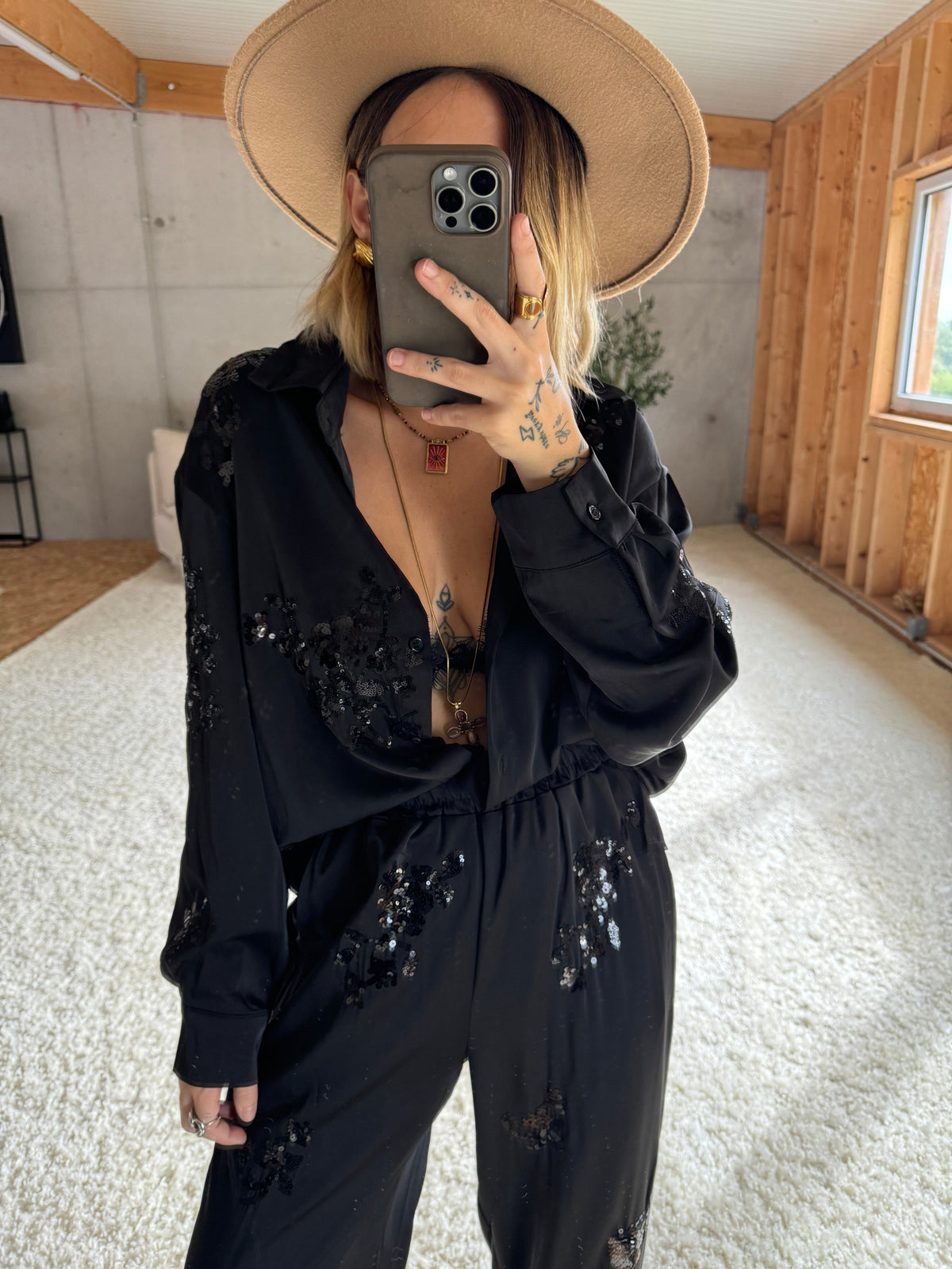 Pantalon Agathe - noir