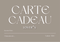 Carte-cadeau LOVER'S